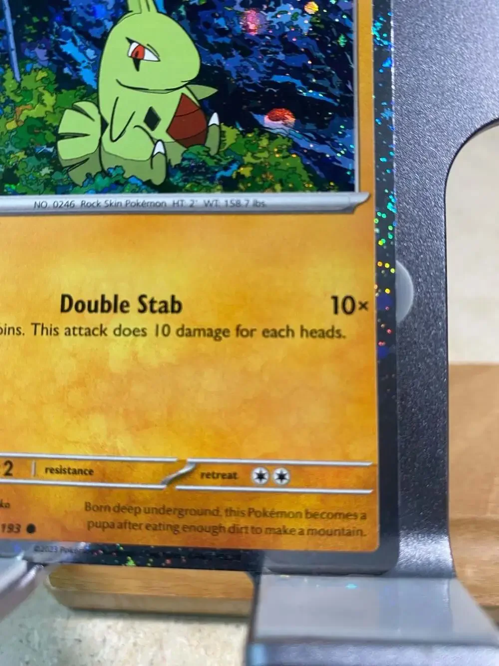 Larvitar 110/193 Reverse Holofoil - Pokemon Scarlet & Violet: Paldea Evolved